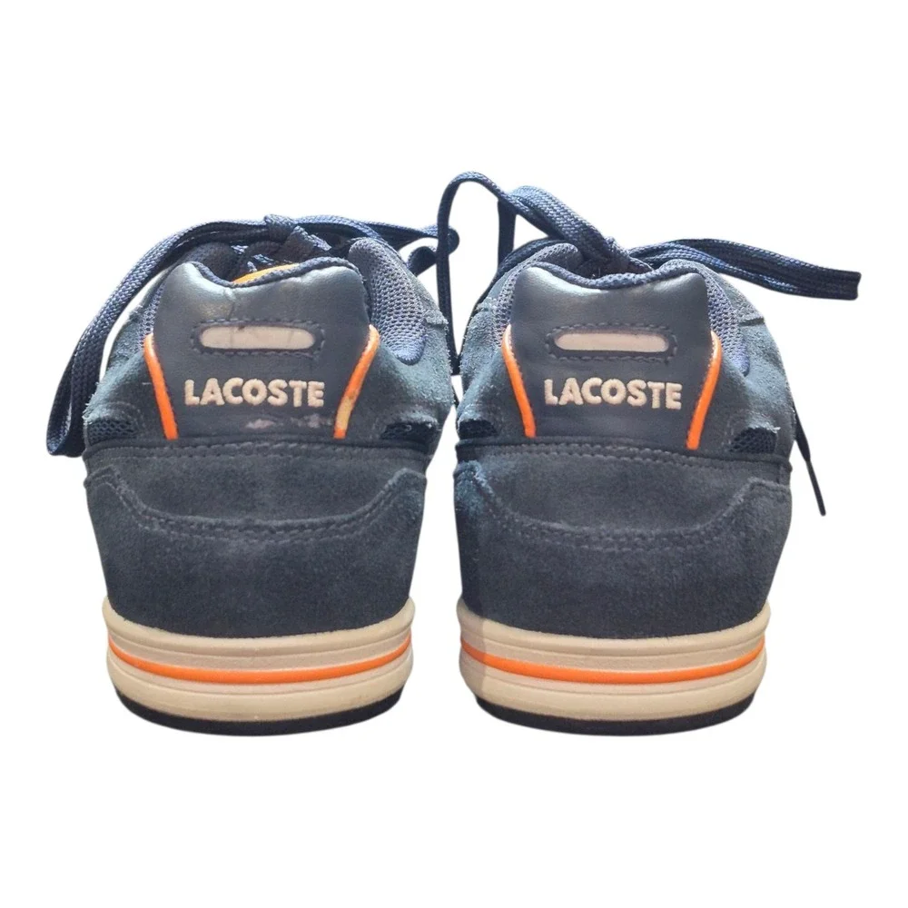 Lacoste Venta Sneakers 7-17SRM2094X66 Suede Running Shoe Logo EUC Men's 10‎